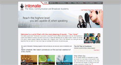 Desktop Screenshot of intonate.net